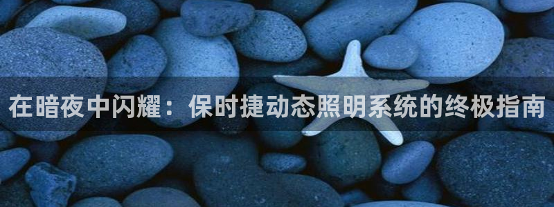 在暗夜中闪耀：保时捷动态照明系统的终极指南