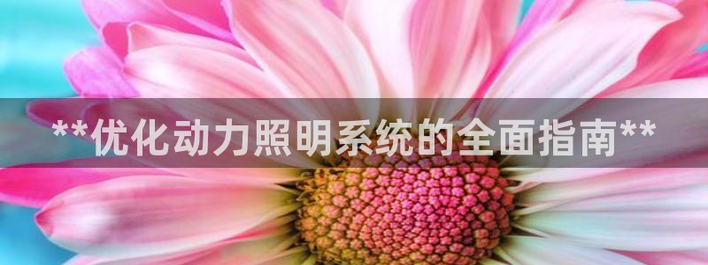 **优化动力照明系统的全面指南**