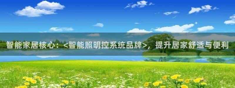 智能家居核心：<智能照明控系统品牌>，提升居家舒适与便利