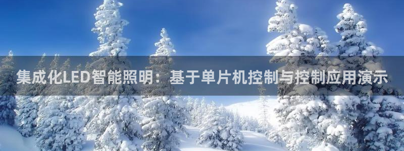 集成化LED智能照明:基于单片机控制与控制应用演示