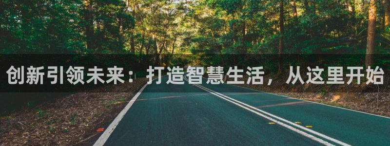 创新引领未来：打造智慧生活，从这里开始
