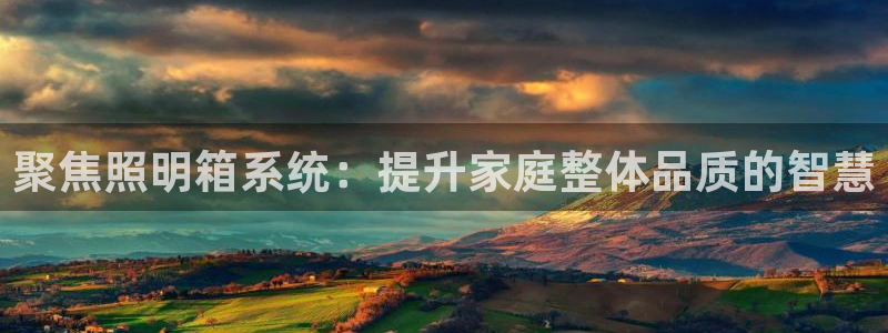 聚焦照明箱系统：提升家庭整体品质的智慧