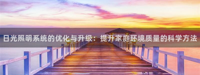 日光照明系统的优化与升级：提升家庭环境质量的科学方法