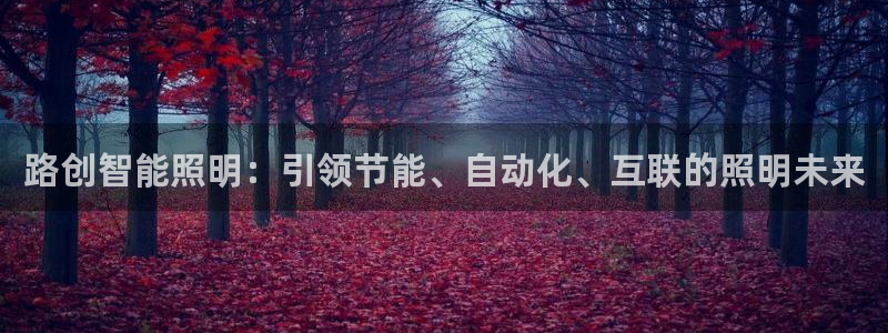 路创智能照明：引领节能、自动化、互联的照明未来