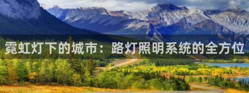 霓虹灯下的城市：路灯照明系统的全方位