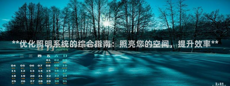 **优化照明系统的综合指南：照亮您的空间